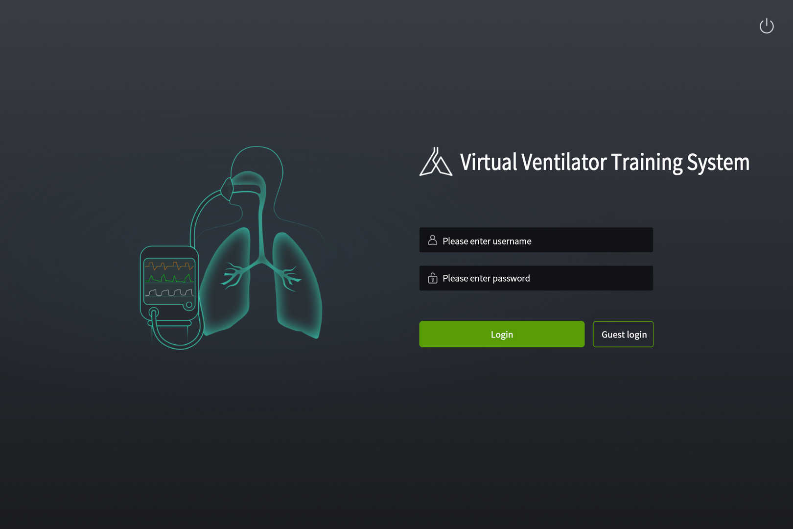 Virtual Ventilator Training System